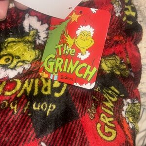 NWT Grinch WINTER/Christmas long PJ PANTS Fleece SZ Xl